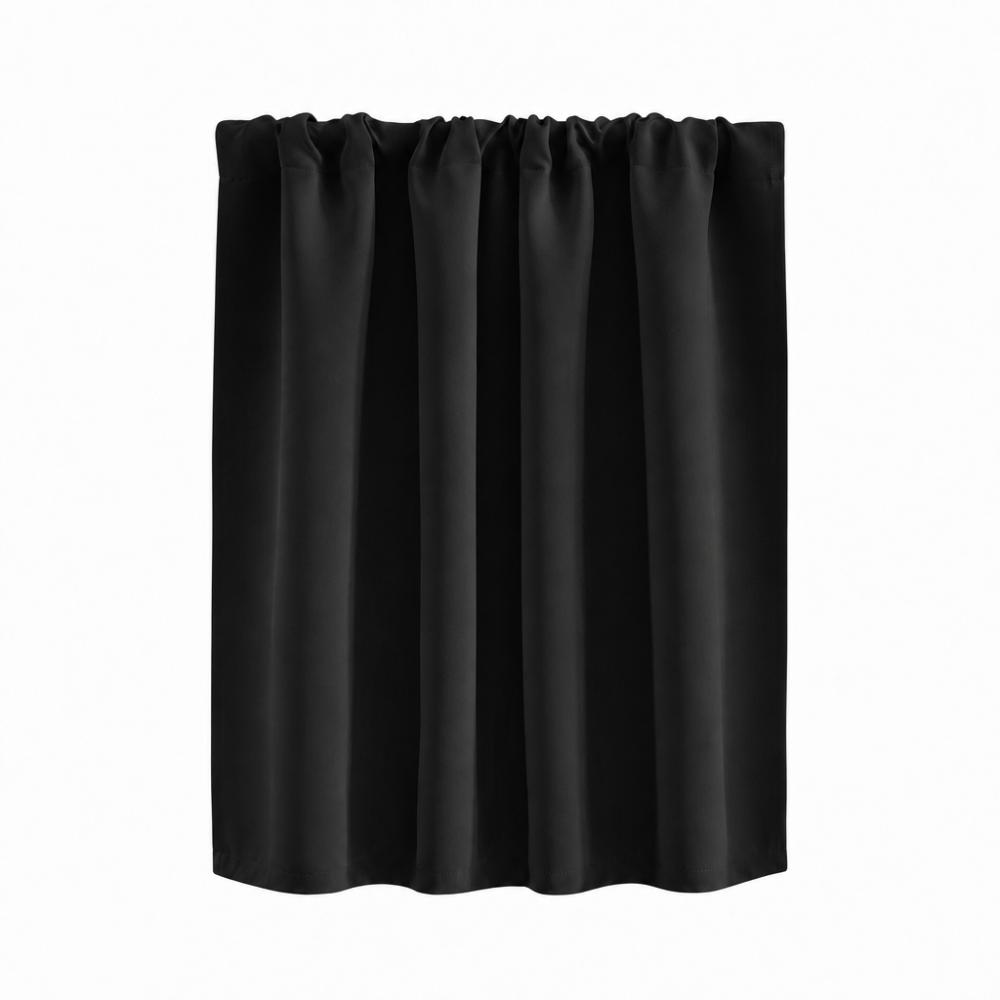 1PC Washable Short Blackout Curtains 76×60CM Partition Curtain Durable Kitchen Curtain Multipurpose