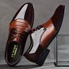 Fashion 2024 New Men's Leather Shoes Business Formal Non Slip Shoes Fashion Comfortable Flat Casual Male Breathable Footwear Zapatos
