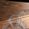 Creative Snack Basket Organizer with Hanging Sauce Cup for Stainless Steel Display