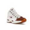 Reebok Кроссовки Question Mid Мужские Белый Кисть Коричневый GX0241