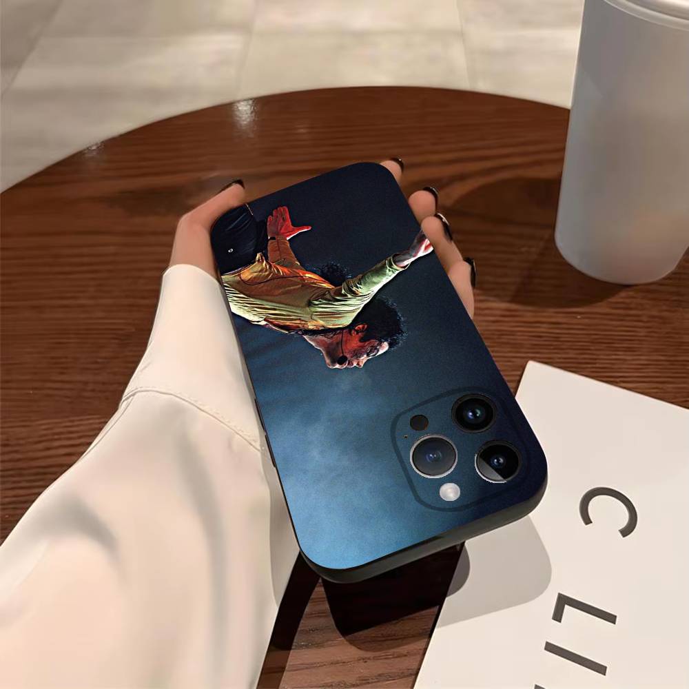 Чехол для телефона M-Michael J-Jackson для iPhone 17,16,15,14,13,12,11,Pro,X,Xs,Max,Plus Ударопрочный чехол
