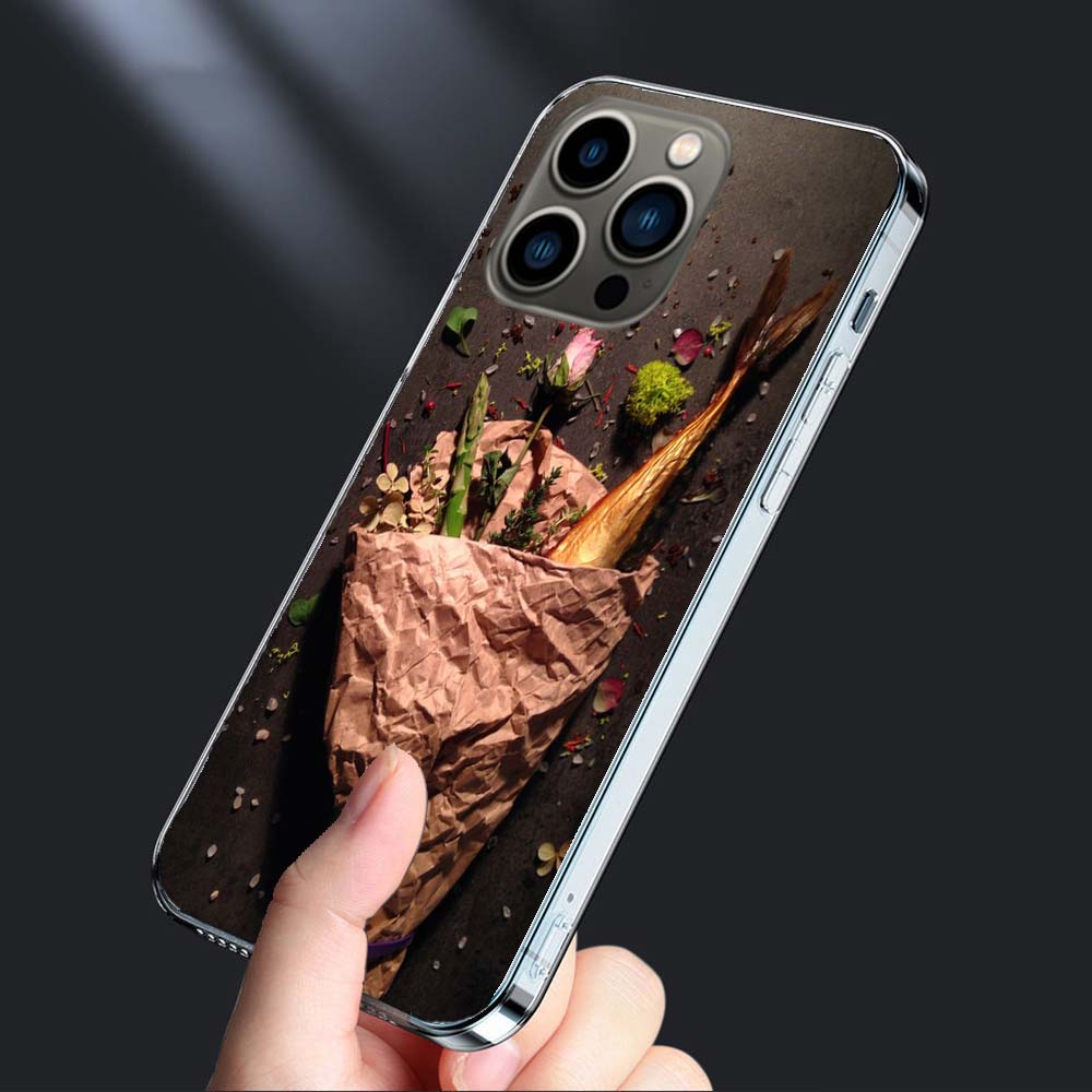 Копченая скумбрия Fish Foodstyling Композиция Чехол для телефона Для iPhone 16E 15 Pro 14 Plus 17E 16 17 Pro Max Air 11 12 13 Mini Чехол