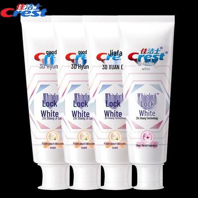 Crest Lock White Премиальная отбеливающая зубная паста Набор разных вкусов