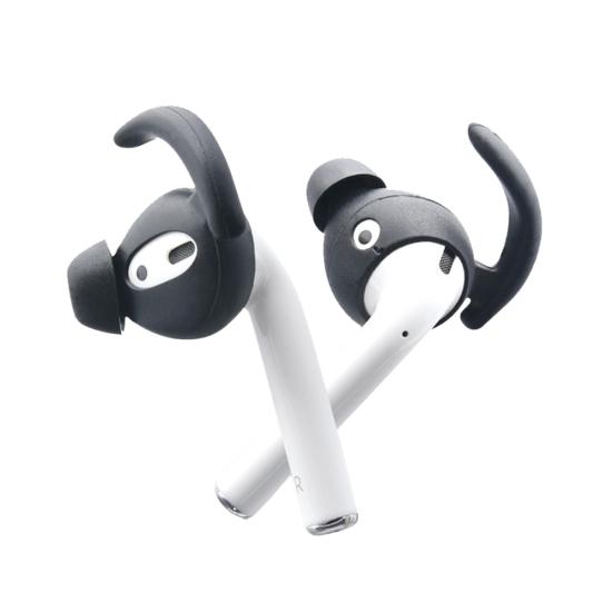 1 пара силиконовых насадок-чехлов для наушников-вкладышей для AirPods 1 2