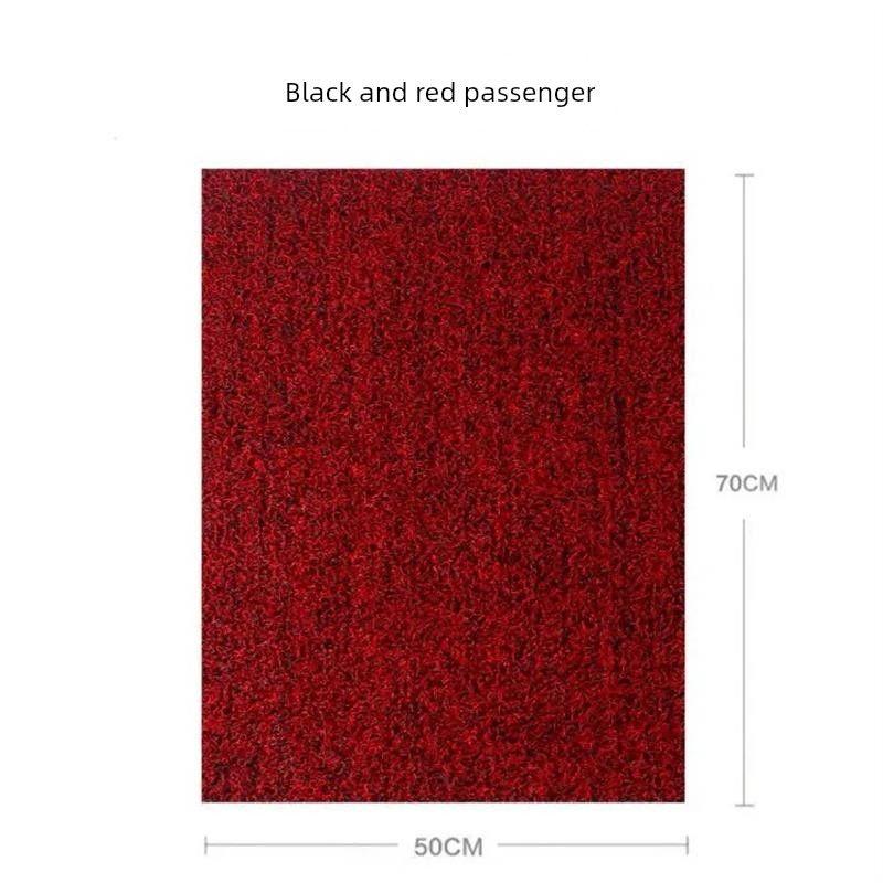 General Motors Car Floor Mats, Wire Loop Mats, Easy to Clean, Can Be Freely Cut, Single Piece Driver's Foot Mat, Waterproof Carpet