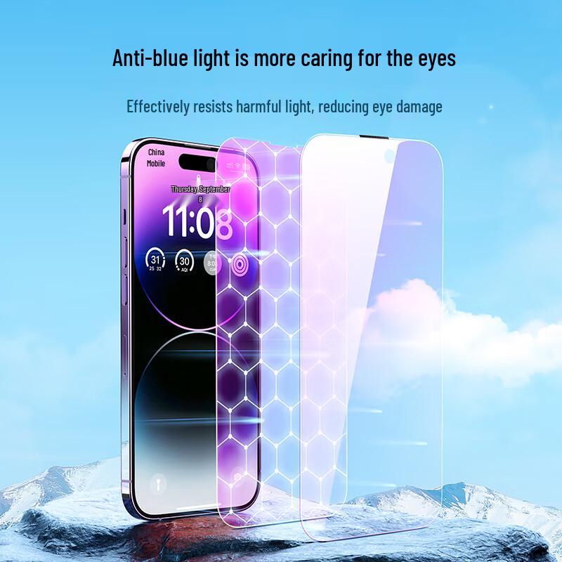 Ugreen Защитная пленка для экрана iPhone 14 Pro Max от синего света