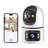 ELEOPTION Pet Camera Всенаправленная камера безопасности 1080p Full HD Камера наблюдения 3 миллиона пикселей Автоматическое отслеживание Обнаружение движения Инфракрасный