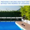 Pool Solar Cover Scroll Accessory Kit, Ground Pool Solar Cover Strap And Clip