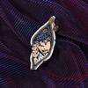 Novelty Adventure Jojo Character Metal Badge Brooch Featuring Vibrant Colors For Unique Statement Fashion