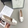 2025 весна и осень новая обувь в стиле маленького аромата, темперамент знаменитости, повседневный спортивный стиль, балетки, женская обувь с чувством дизайна, одинарная обувь