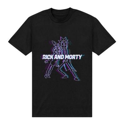 Rick And Morty Футболка унисекс для взрослых с 3D изображением