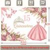 Party Backdrop Flat Quinceaera Events Wedding Coming Ceremony Four Season Entryway Photo Booth Background Front Door Decor