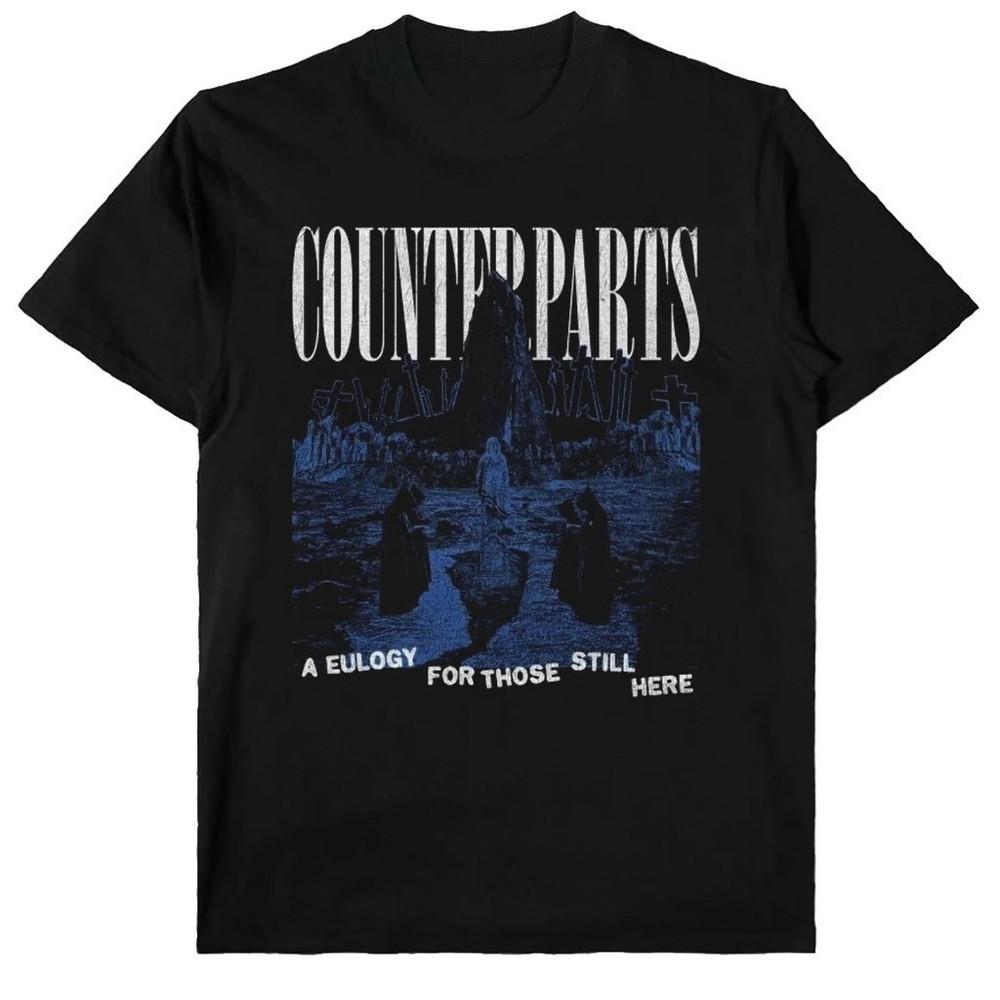 Футболка Counterparts Band Черная Хлопковая Все размеры S-5XL HL781 Унисекс Футболка
