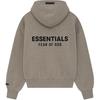 Fear of God Essentials Classic Full Zip-Up Hoodie Homestead Heather Men Tops Grey 192AS254781F