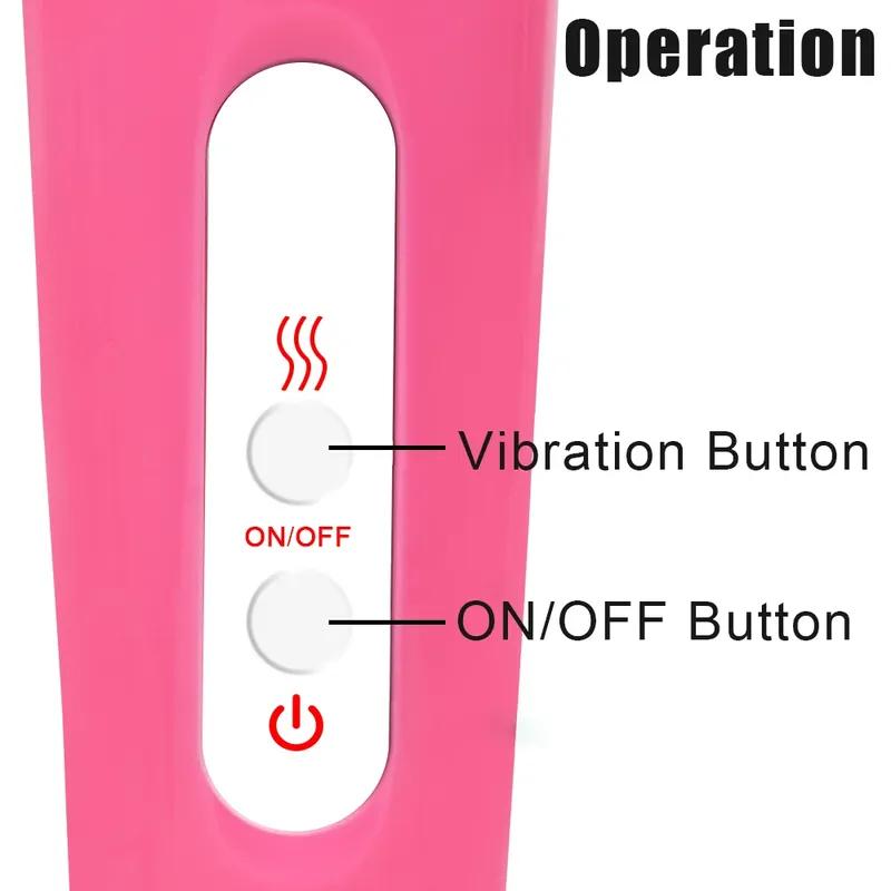 Dildo Vibrator Powerful 10 Speeds Erotic Toy EU Plug AV Rod Sex Toys for Women G Spot Vaginal Stimulator Massage Magic Wand 18+