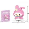 Cartoon Figurine Micro Bricks: Educational Toy for Kids