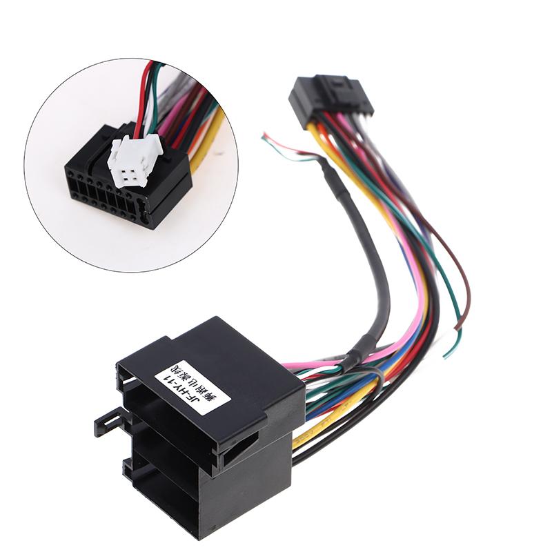 Android Car Radio Stereo GPS Central Автомобильный мультимедийный плеер Аксессуары Автомобильный аудиоплеер MP5 Кабель питания 16P Handheld