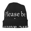 Please Be Patient I Have Autism Merch Skullies Beanies Skullies Cap Dustproof Beanies Hats Wonderful Gift