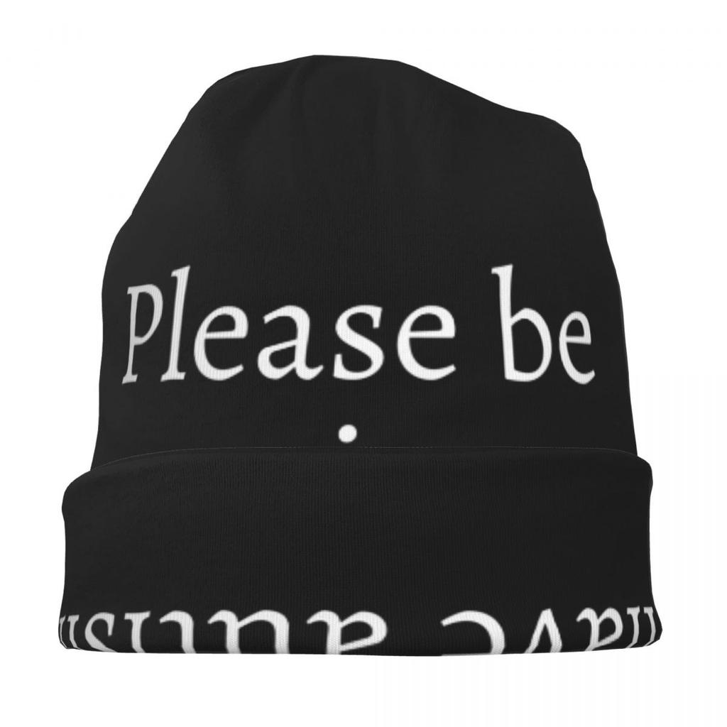 Please Be Patient I Have Autism Merch Skullies Beanies Skullies Cap Dustproof Beanies Hats Wonderful Gift