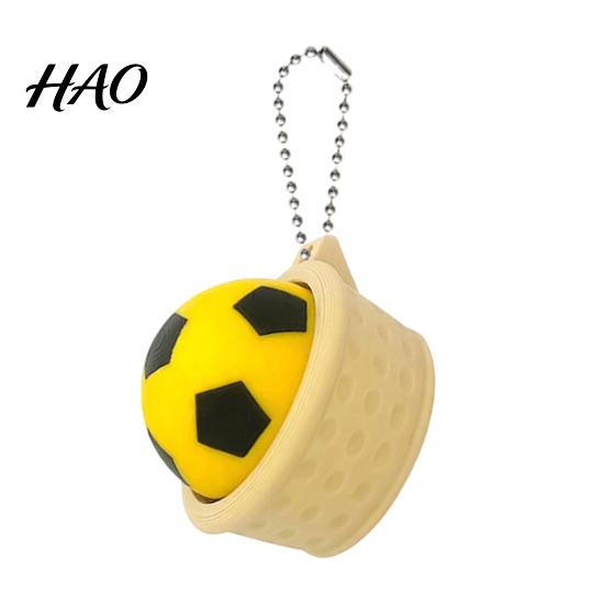 Office Desk Fidget Toy Sports Ball Clicker for Stress Relief, Football Basketball Golf Volleyball Decompression Button Tennis Finger Clicker,