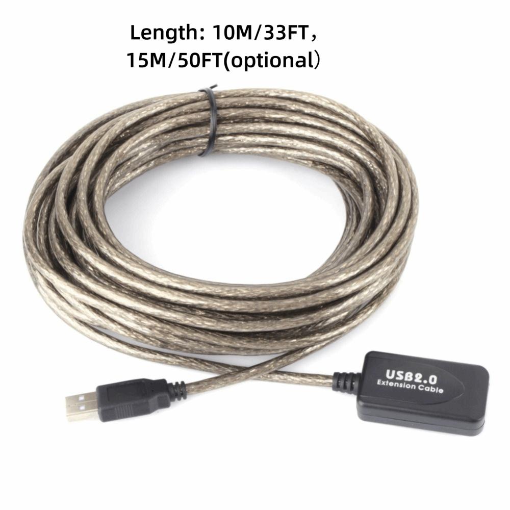 480 Mbps Speed USB 2.0 Extension Cable Plug and Play Network Card Data Cable Signal Boosting