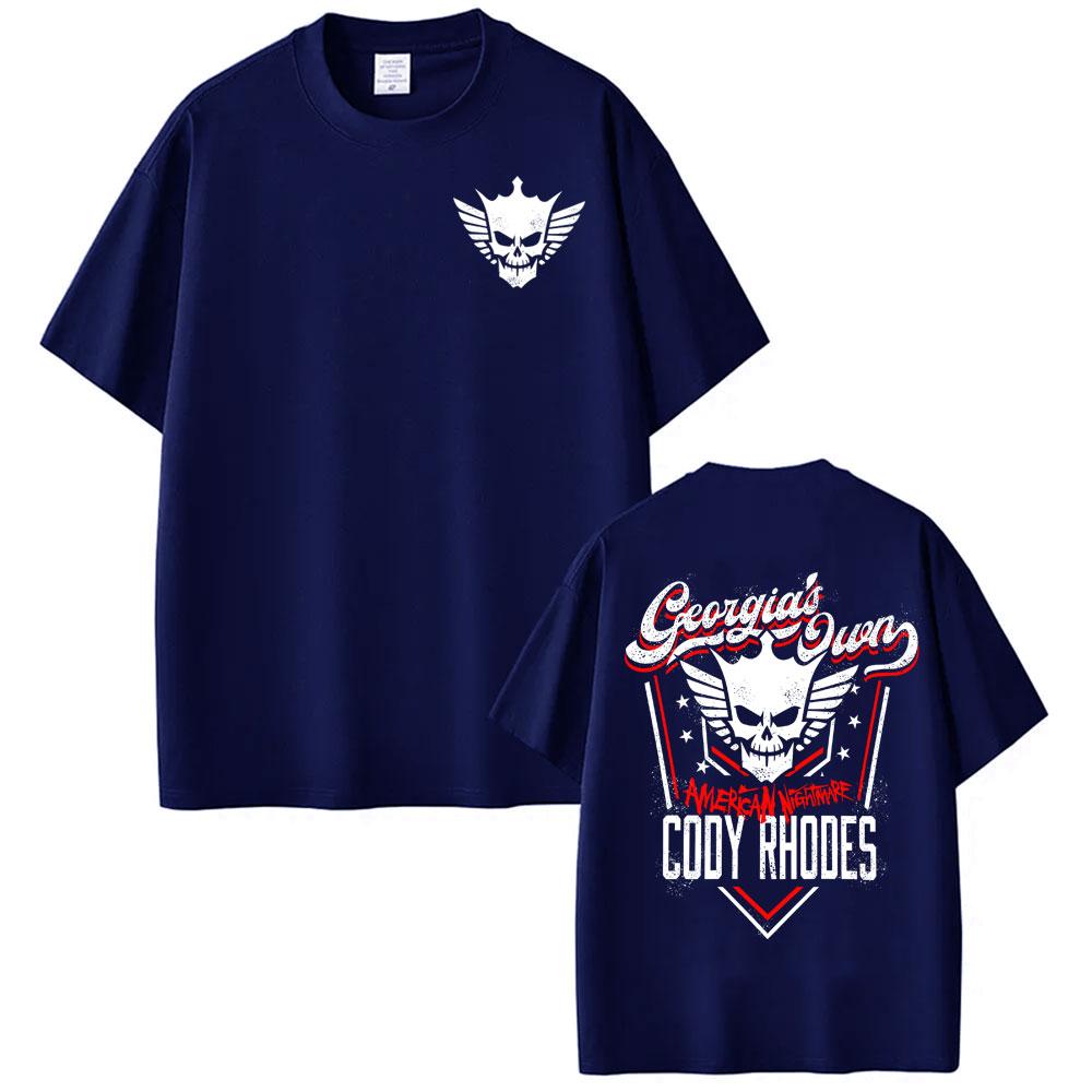 Cody Rhodes American Nightmare Claim Your Kingdom Tshirt Unisex Women Harajuku Violence Aesthetic T Shirts Summer Tops ONeck Tees
