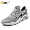New Spring and Summer Men's Sports Shoes Fashion Mesh Men's Daily Lace-up Breathable Running Sports Shoes