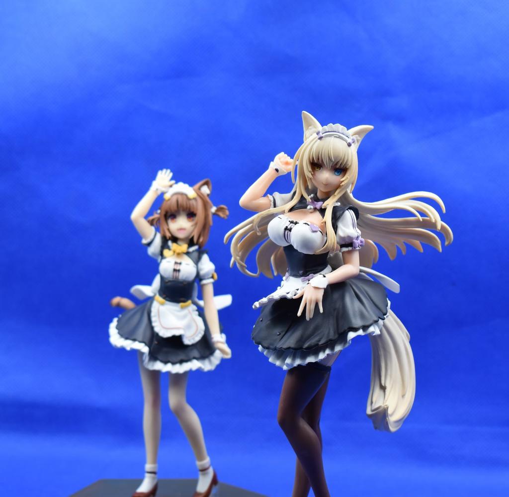 19СМ Аниме Nekopara Кокосовая Фигурка Стоящая В Наряде Горничной Вер Аниме Азуки Модель Игрушка Коллекция Подарков Фигурка Действия ПВХ