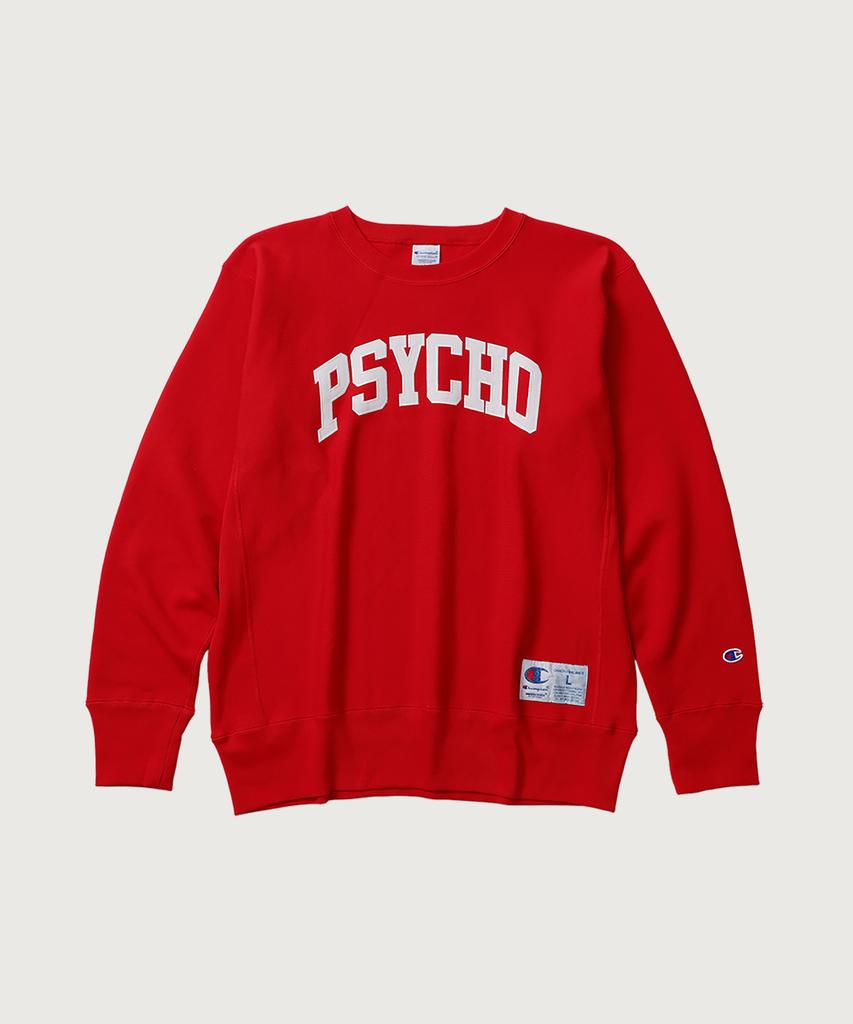 CHAMPION X Undercover Reverse Weave Psycho Sweatshirt Ruby Red