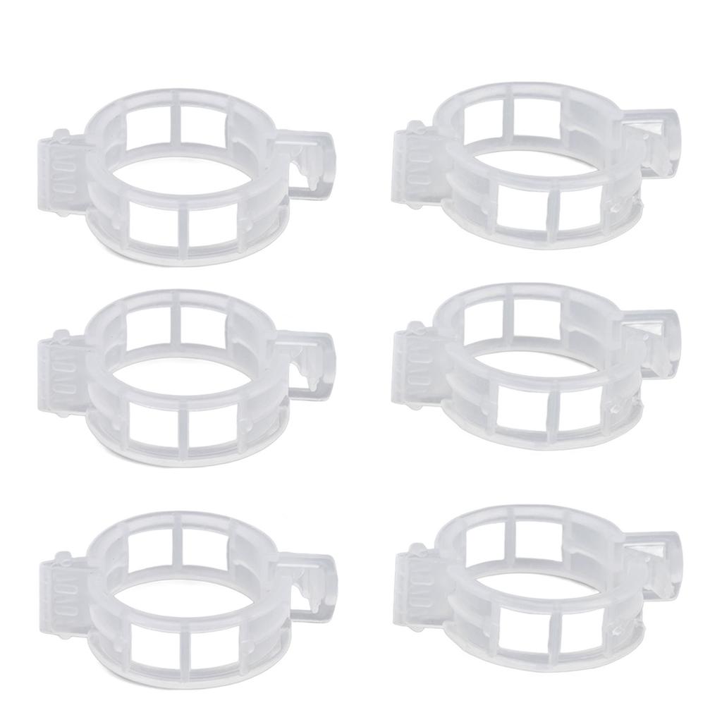 300 шт. Пластиковые клипсы для помидоров Хорошая фиксация Поддержка Многоразовые клипсы для поддержки растений для различных