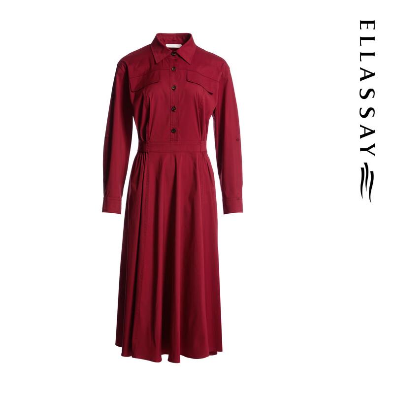 ELLASSAY 2026 Early Spring Elegant Shirt Dress