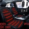 12V Universal Double Seat Fast Electric Heated Adjustable Car Heated Seat Cover Winter Pad Cushions Auto Cover Car Styling Pad