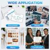A4/A5/A6 Glossy Film Waterproof Vinyl Sticker New Vinyl Laminating Film  Office&Home Use