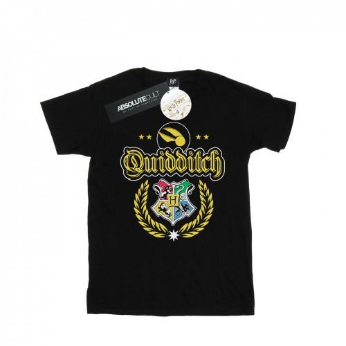 Harry Potter Mens Quidditch Crest T-Shirt