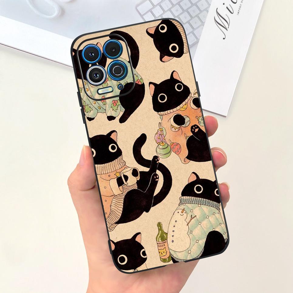 For Motorola Moto G100 Case Cute Panda Luxury Stylish Painting TPU Soft Phone Cover for Motorola Edge S 5G Bumper Silicone Coque