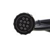 Адаптерный кабель 10-контактный на 16-контактный OBD2 Разъем-адаптер Диагностический кабель Прочный