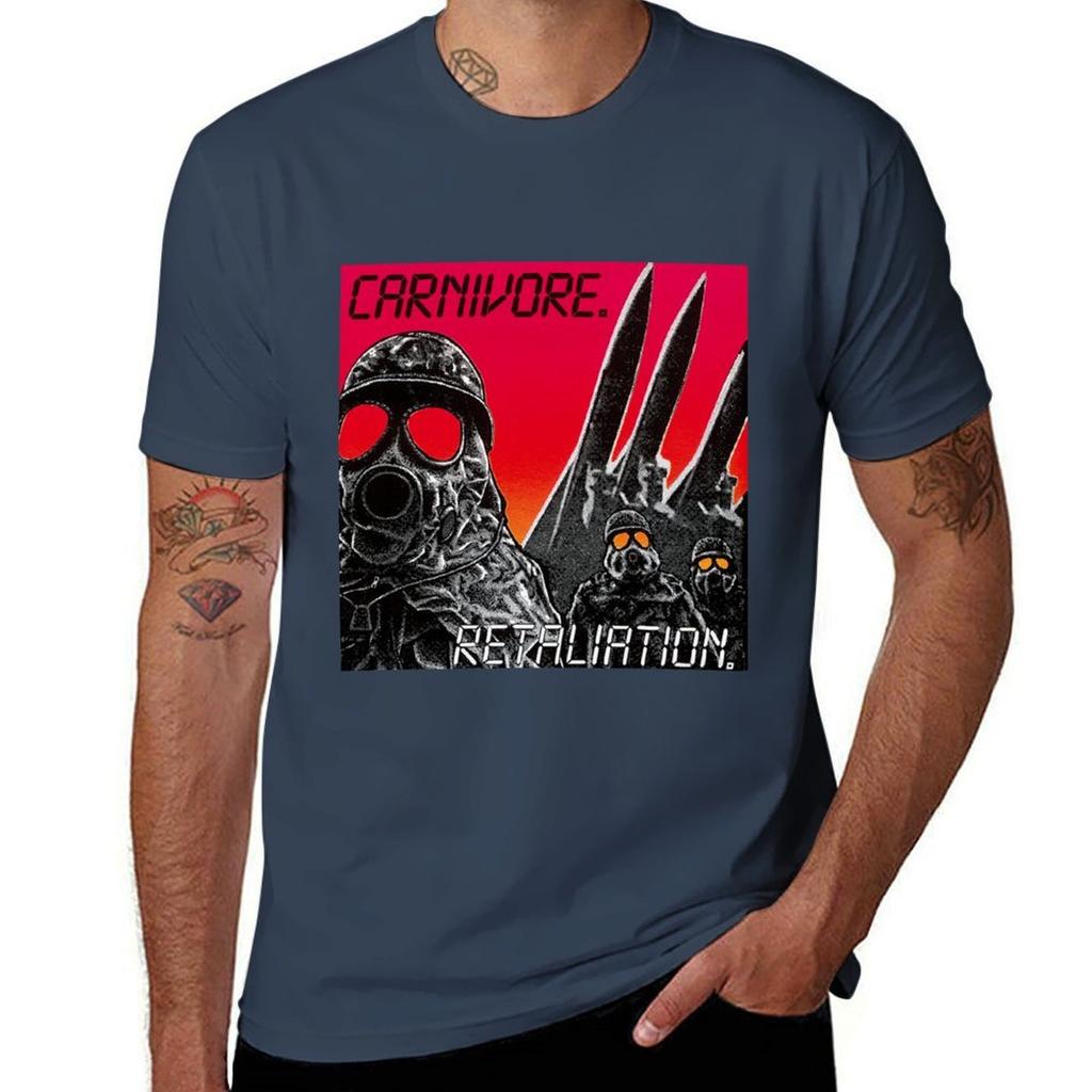 Carnivore Retaliation 2 Tshirt Sweat Resistant Workout Tee Shirt