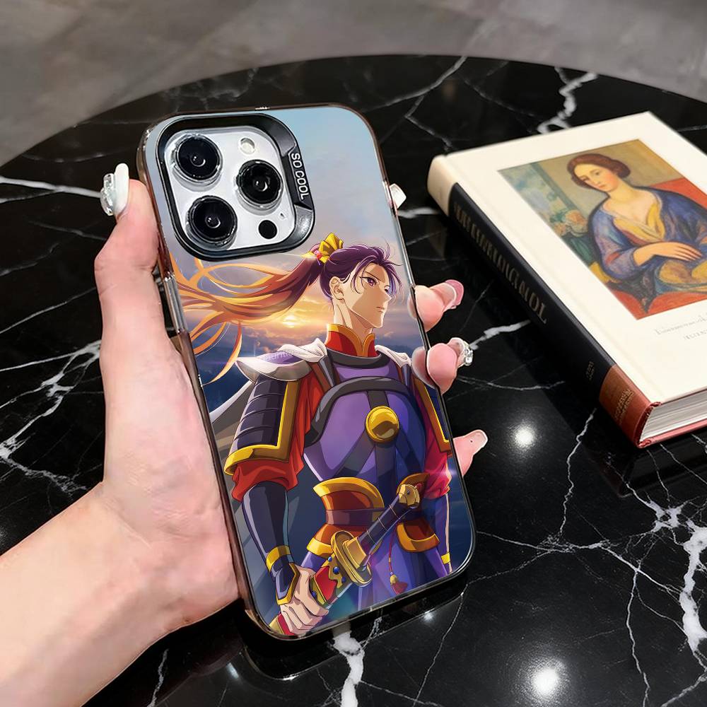 A-Apothecary D-Diaries Jinshi-adj Чехол для телефона для iPhone 17,16,15,14,13,12,11 Plus,Pro Max,XS,Разноцветный Серебристо-Черный Чехол