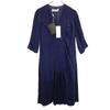 Unused 7 Minutes Sleeve One Piece 38 Navy Women Used