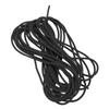 Elastic Rope Stretch Cord 2.1mm 5m Solid Latex High Strength Elastic String for Tennis Training Outdoor Sports Black
