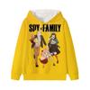 Spy X Family Hoodie Cartoon Anya Forger Pullover Loyor Yor Forger Boys Girls Personality Outfits Tops Children Gift Clothes