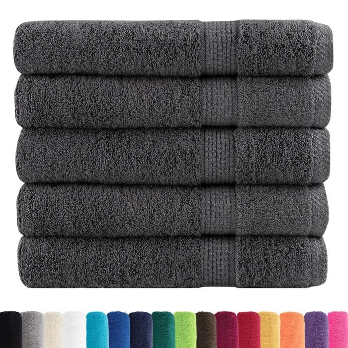 VidaXL Premium Sauna Towels 25 Pcs, Sauna Pareos, Bath Sheets, Shower Towels Bathroom 137171