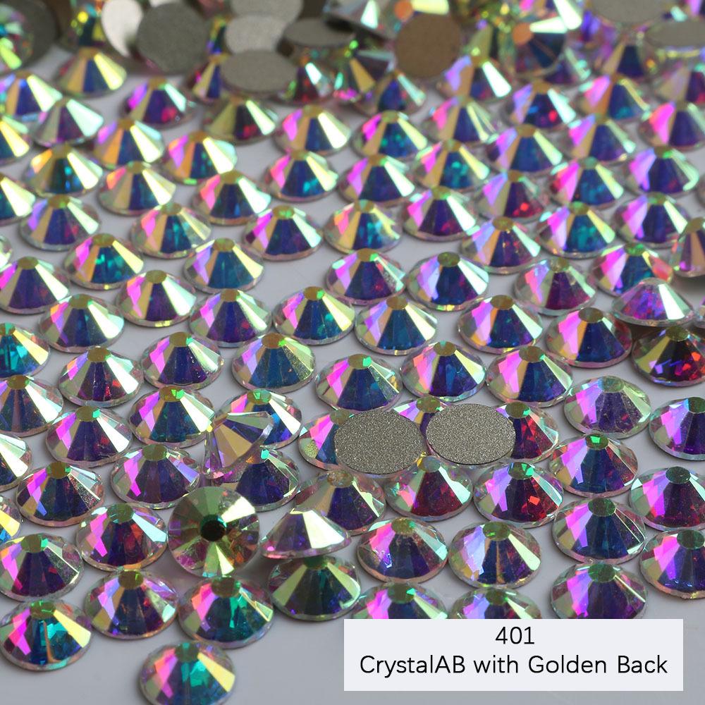 Белое АБ-кристаллическое стеклянное алмазное сверло с плоским дном, цветные круглые аксессуары для самодельных украшений, сверло для ногтей в чехлах для мобильных телефонов.