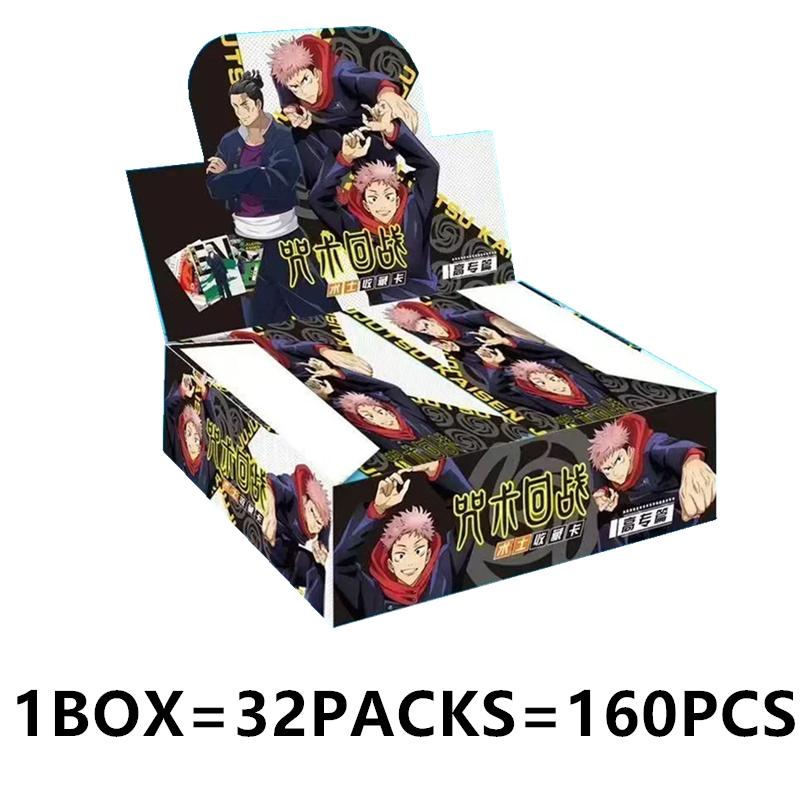 Jujutsu Kaisen Card Warlock Cards Gojo Satoru Fushiguro Megumi Itadori Yuji Cards Anime Peripheral Collection Cards Toy Gift