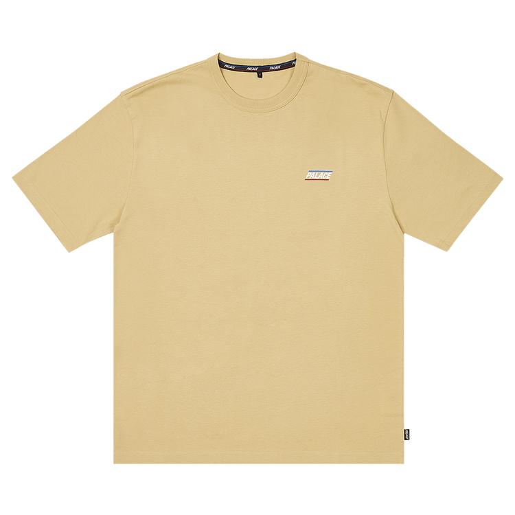 Palace В основном футболка унисекс песочного цвета, топы коричневые P25TS139