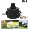 Адаптер слива для IBC-контейнера 275-330 галлонов, 2-дюймовый Cam Lock для садового шланга 3/4"