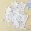 Cotton Fake Collar Women'S Shirt Decorative Printing Fake Collar Wooden Ear Edge Fake Collar White Shirt Fake Collar
