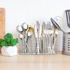 Органайзер для столовых приборов из нержавеющей стали Подвесной держатель для палочек для еды Подставка для хранения кухонной утвари Вилка