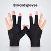 1 шт. 3-пальцевая бильярдная перчатка, противоскользящая, поглощающая пот, дышащая, для мужчин и женщин, для правой руки, кий для снукера, спортивные перчатки, аксессуары для бильярда