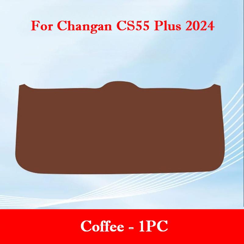 Для Changan CS55 / CS55 Plus Накладка на крышку багажника автомобиля Защитная наклейка от пинков и царапин Коврик-вкладыш в багажник Аксессуары для интерьера